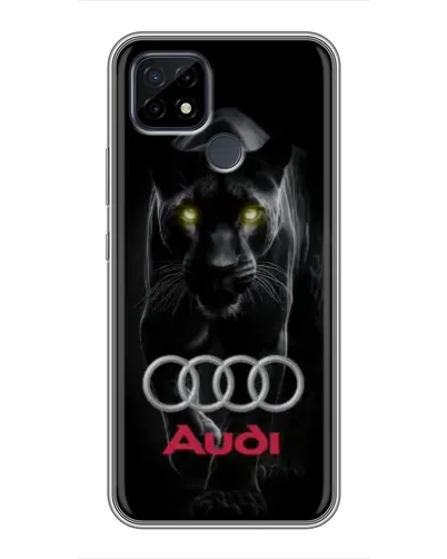Чохол для Realme C21 з картинкою «Пантера та Audi» Чохол для Realme C21 з картинкою «Пантера та Audi»