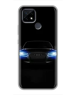Чохол для Realme C21 з картинкою «Audi в неоні» Чохол для Realme C21 з картинкою «Audi в неоні»