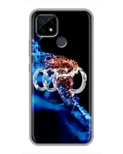 Чохол для Realme C21 з картинкою «Енергія лого Audi» Чохол для Realme C21 з картинкою «Енергія лого Audi»
