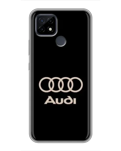 Чохол для Realme C21 з картинкою «Audi — золотий логотип» Чохол для Realme C21 з картинкою «Audi — золотий логотип»