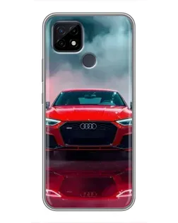 Чохол для Realme C21 з картинкою «Audi RS — червоний стиль» Чохол для Realme C21 з картинкою «Audi RS — червоний стиль»