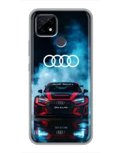 Чохол для Realme C21 з картинкою «Audi Sport — неон» Чохол для Realme C21 з картинкою «Audi Sport — неон»