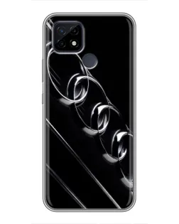 Чохол для Realme C21 з картинкою «Audi — абстрактні кільця» Чохол для Realme C21 з картинкою «Audi — абстрактні кільця»