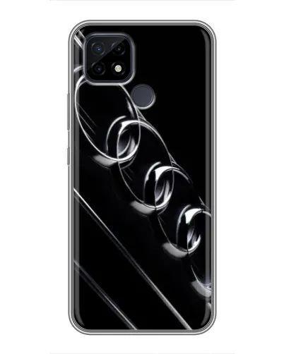 Чохол для Realme C21 з картинкою «Audi — абстрактні кільця» Чохол для Realme C21 з картинкою «Audi — абстрактні кільця»