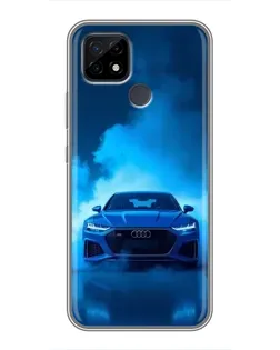 Чохол для Realme C21 з картинкою «Audi — блакитна енергія» Чохол для Realme C21 з картинкою «Audi — блакитна енергія»