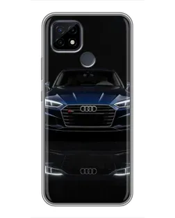 Чохол для Realme C21 з картинкою «Audi — нічне відображення» Чохол для Realme C21 з картинкою «Audi — нічне відображення»