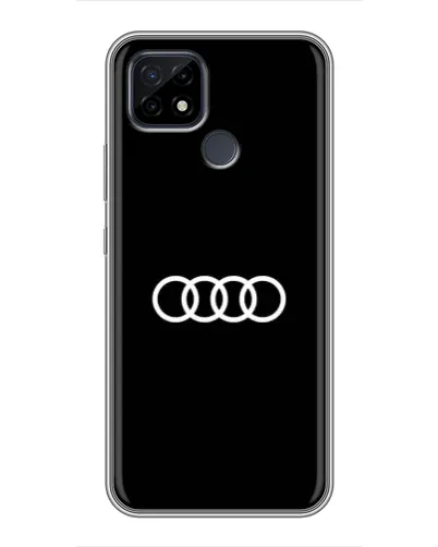Чохол для Realme C21 з картинкою «Audi White Logo» Чохол для Realme C21 з картинкою «Audi White Logo»