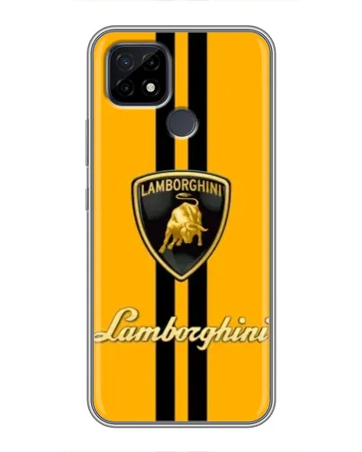 Чохол для Realme C21 з картинкою «Lamborghini Stripe жовтий» Чохол для Realme C21 з картинкою «Lamborghini Stripe жовтий»
