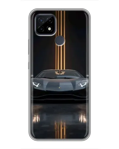 Чохол для Realme C21 з картинкою «Lamborghini золоті лінії» Чохол для Realme C21 з картинкою «Lamborghini золоті лінії»