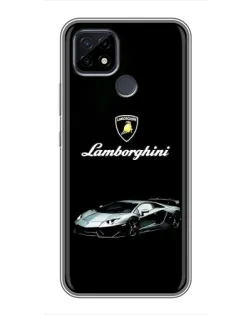 Чохол для Realme C21 з картинкою «Логотип Lamborghini класика»