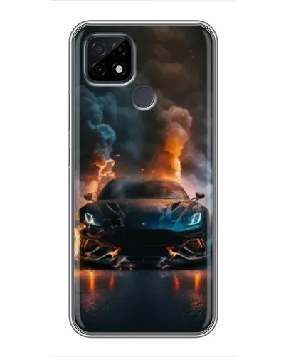 Чохол для Realme C21 з картинкою «Lamborghini димна естетика» Чохол для Realme C21 з картинкою «Lamborghini димна естетика»