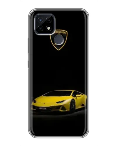 Чохол для Realme C21 з картинкою «Lamborghini жовтий акцент» Чохол для Realme C21 з картинкою «Lamborghini жовтий акцент»