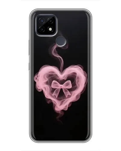 Чохол для Realme C21 з картинкою «Димчасте серце»