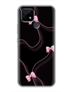 Чохол для Realme C21 з картинкою «Рожеві стрічки» Чохол для Realme C21 з картинкою «Рожеві стрічки»
