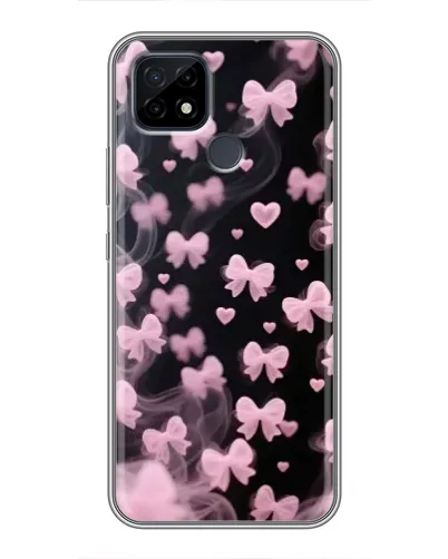 Чохол для Realme C21 з картинкою «Неонове мереживо»