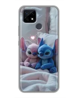 Чохол для Realme C21 з картинкою «Плюшеві Стіч Ангел» Чохол для Realme C21 з картинкою «Плюшеві Стіч Ангел»
