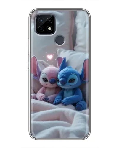 Чохол для Realme C21 з картинкою «Плюшеві Стіч Ангел» Чохол для Realme C21 з картинкою «Плюшеві Стіч Ангел»