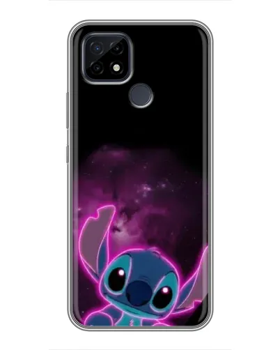 Чохол для Realme C21 з картинкою «Неоновий Stitch» Чохол для Realme C21 з картинкою «Неоновий Stitch»