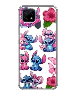Чохол для Realme C21 з картинкою «Стікери Stitch та Angel» Чохол для Realme C21 з картинкою «Стікери Stitch та Angel»