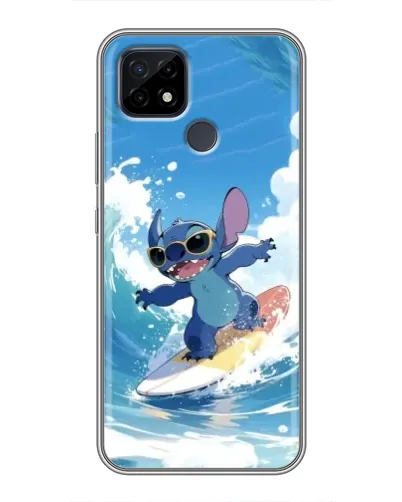 Чохол для Realme C21 з картинкою «Стіч на хвилі» Чохол для Realme C21 з картинкою «Стіч на хвилі»
