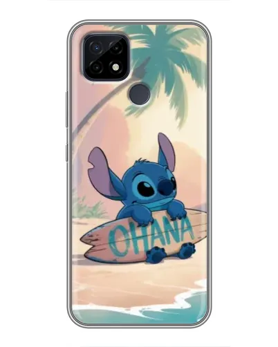 Чохол для Realme C21 з картинкою «Стіч на серфі» Чохол для Realme C21 з картинкою «Стіч на серфі»