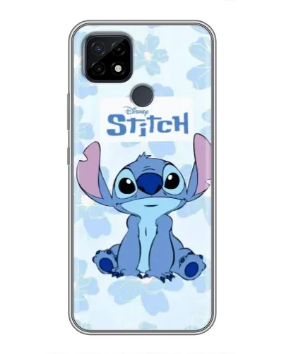 Чохол для Realme C21 з картинкою «Stitch серед квітів» Чохол для Realme C21 з картинкою «Stitch серед квітів»