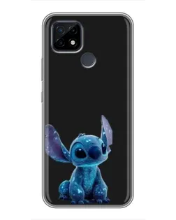 Чохол для Realme C21 з картинкою «Стіч на чорному» Чохол для Realme C21 з картинкою «Стіч на чорному»