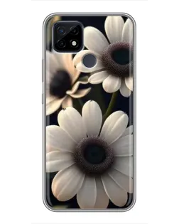 Чохол для Realme C21 з картинкою «Білі маргаритки макро» Чохол для Realme C21 з картинкою «Білі маргаритки макро»