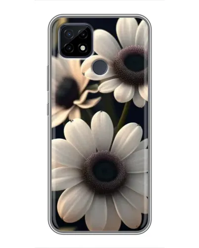 Чохол для Realme C21 з картинкою «Білі маргаритки макро» Чохол для Realme C21 з картинкою «Білі маргаритки макро»