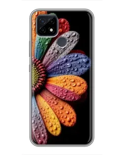 Чохол для Realme C21 з картинкою «Райдужна квітка» Чохол для Realme C21 з картинкою «Райдужна квітка»