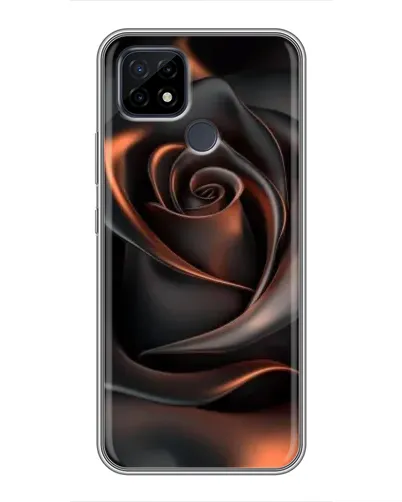 Чохол для Realme C21 з картинкою «Шовкова чорна троянда» Чохол для Realme C21 з картинкою «Шовкова чорна троянда»