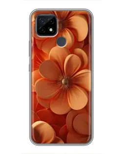 Чохол для Realme C21 з картинкою «Помаранчева макро квітка» Чохол для Realme C21 з картинкою «Помаранчева макро квітка»