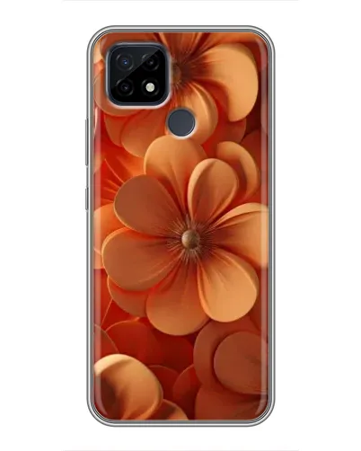 Чохол для Realme C21 з картинкою «Помаранчева макро квітка» Чохол для Realme C21 з картинкою «Помаранчева макро квітка»