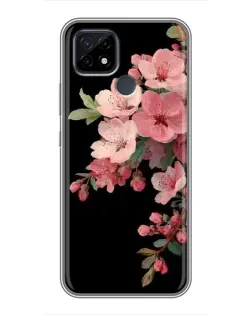 Чохол для Realme C21 з картинкою «Рожева гілка сакури» Чохол для Realme C21 з картинкою «Рожева гілка сакури»