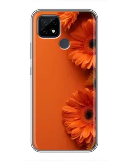 Чохол для Realme C21 з картинкою «Помаранчеві гербери» Чохол для Realme C21 з картинкою «Помаранчеві гербери»
