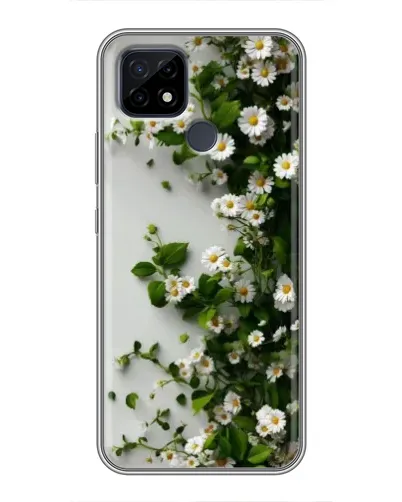 Чохол для Realme C21 з картинкою «Гілка дрібних білих квітів» Чохол для Realme C21 з картинкою «Гілка дрібних білих квітів»