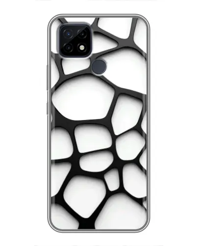 Чохол для Realme C21 з картинкою «Біла об'ємна сітка» Чохол для Realme C21 з картинкою «Біла об'ємна сітка»