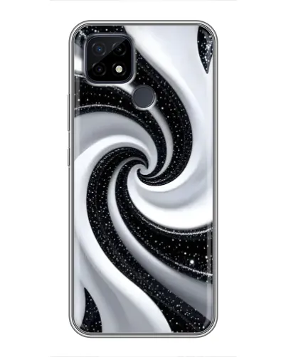 Чохол для Realme C21 з картинкою «Чорно-біла спіраль» Чохол для Realme C21 з картинкою «Чорно-біла спіраль»