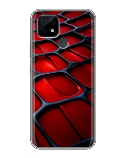 Чохол для Realme C21 з картинкою «Червона глянцева сітка» Чохол для Realme C21 з картинкою «Червона глянцева сітка»