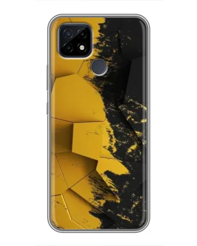 Чохол для Realme C21 з картинкою «Золоті уламки геометрії» Чохол для Realme C21 з картинкою «Золоті уламки геометрії»