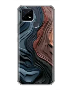 Чохол для Realme C21 з картинкою «Кольорові хвилі каньйону» Чохол для Realme C21 з картинкою «Кольорові хвилі каньйону»