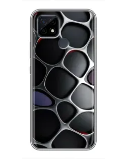 Чохол для Realme C21 з картинкою «Об'ємна темна решітка» Чохол для Realme C21 з картинкою «Об'ємна темна решітка»