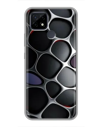 Чохол для Realme C21 з картинкою «Об'ємна темна решітка» Чохол для Realme C21 з картинкою «Об'ємна темна решітка»
