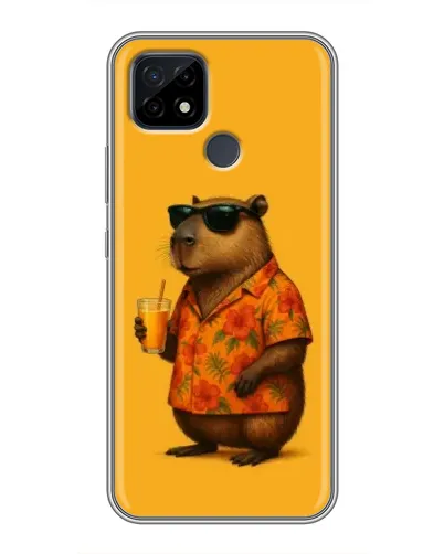 Чохол для Realme C21 з картинкою «Капібара на відпочинку» Чохол для Realme C21 з картинкою «Капібара на відпочинку»