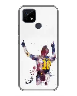 Чохол для Realme C21 з картинкою «Акварельний Мессі Барселона» Чохол для Realme C21 з картинкою «Акварельний Мессі Барселона»