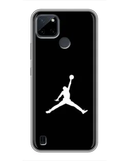 Чехол для Realme C21Y с картинкой «Jordan Silhouette» Чехол для Realme C21Y с картинкой «Jordan Silhouette»
