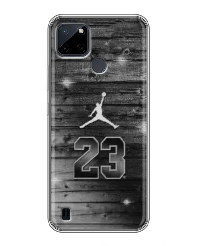 Чехол для Realme C21Y с картинкой «Jordan Carbon 23»