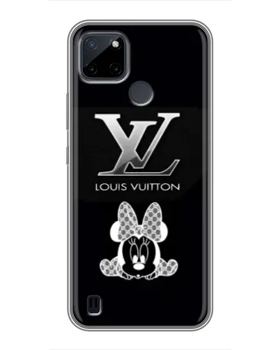 Чехол для Realme C21Y с картинкой «LV и Минни Маус»