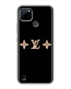 Чехол для Realme C21Y с картинкой «Louis Vuitton — минимализм»