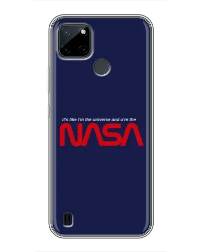 Чехол для Realme C21Y с картинкой «NASA — глубокий космос»